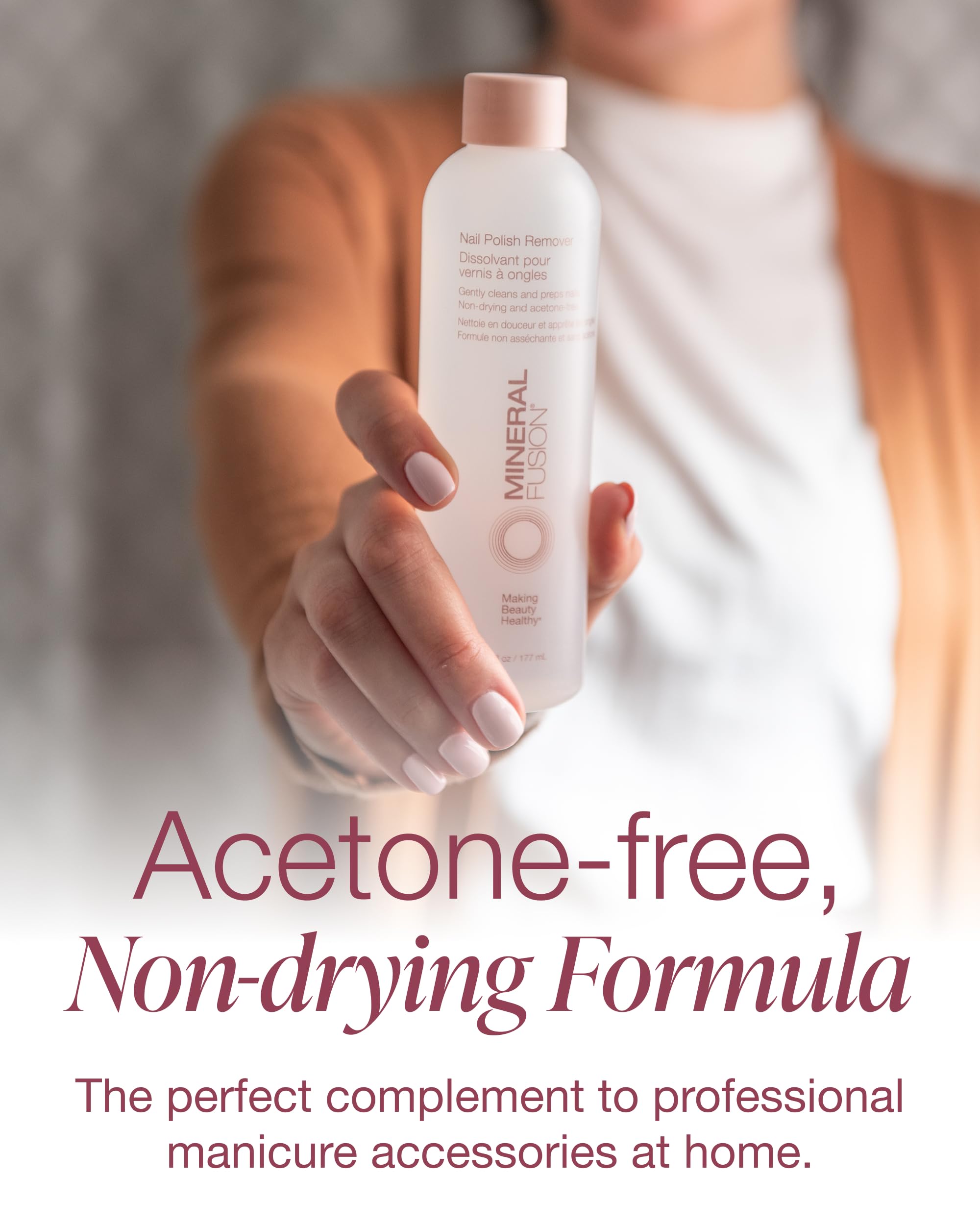 Mango scented natural solvent nail cleanser imported from USA