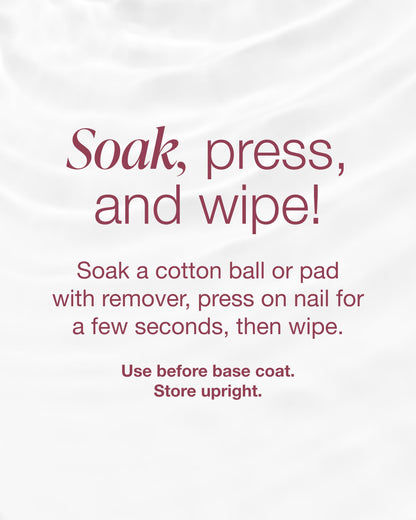 Authentic imported hydrating nail treatment bottle displaying directions