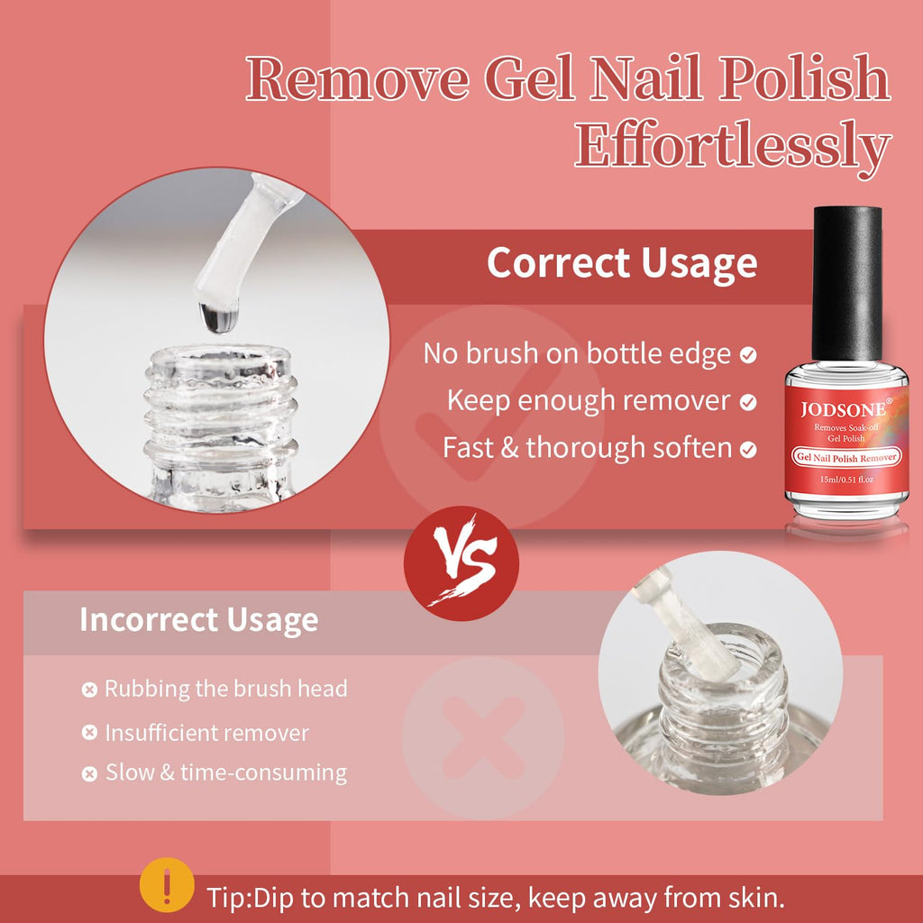 Jodsone gel nail polish remover lifestyle manicure setting