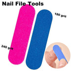 S.A.V.I short coffin fake nails kit packaging and tools