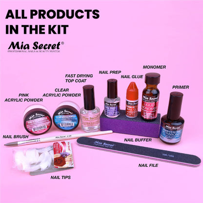 Mia Secret acrylic nail system for home use