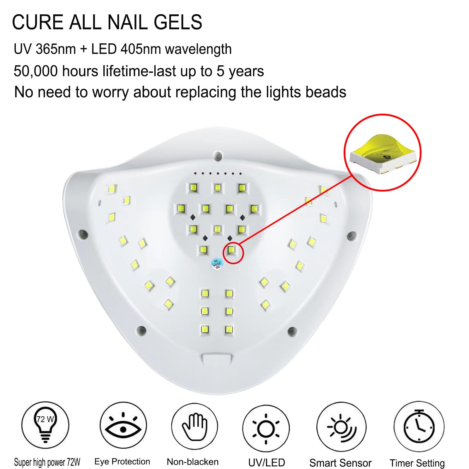 Professional electric nail drill for manicure