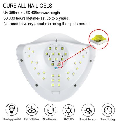 Professional electric nail drill for manicure