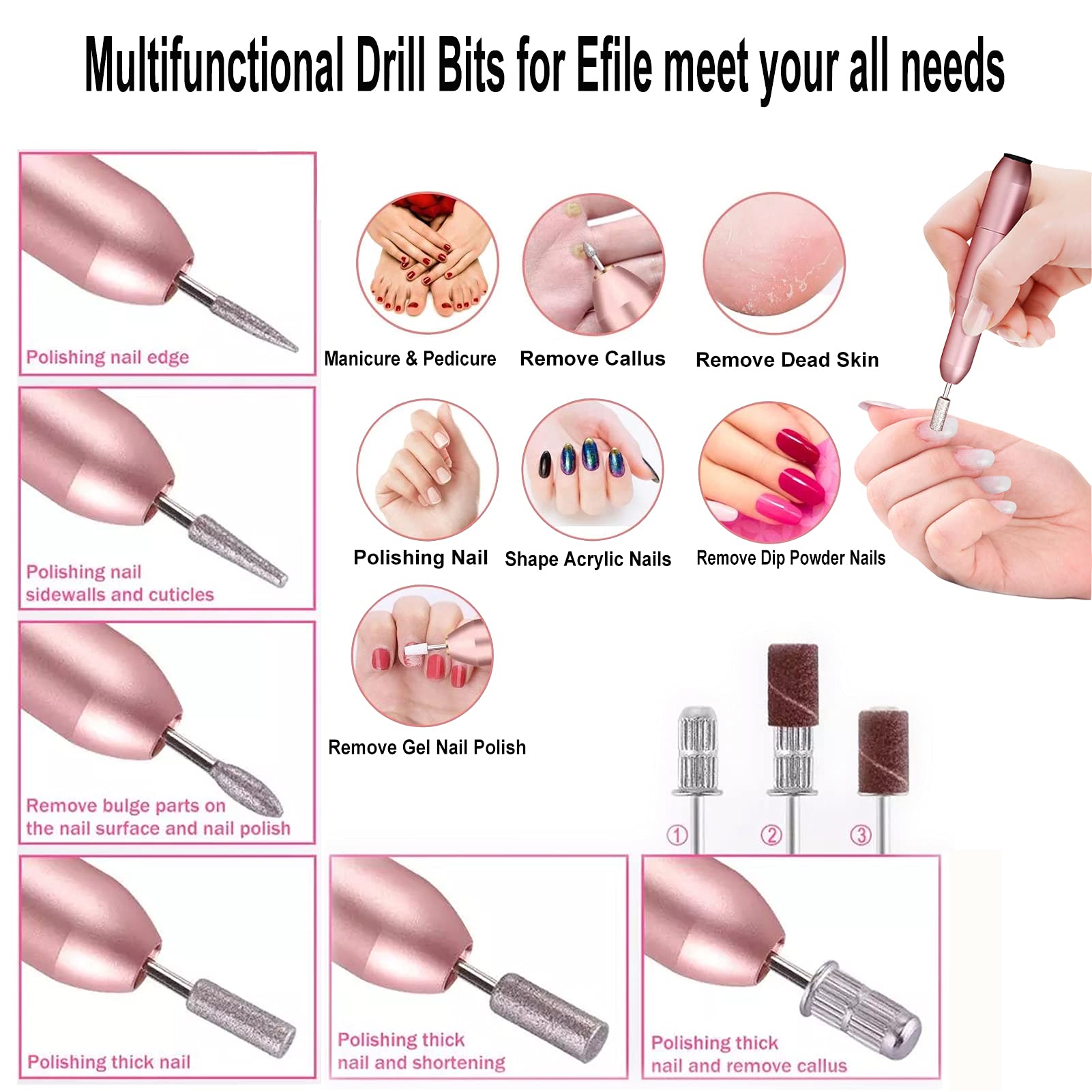 Top view of Istoyall nail manicure starter kit