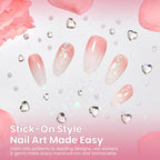 Nail art accessories and tools included in the garden party kit