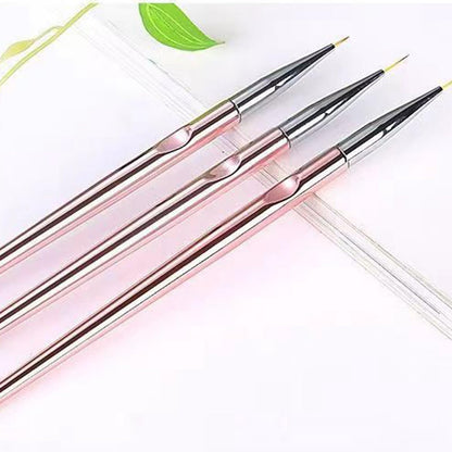 Nail art tools for precision stamping on natural and acrylic nails.