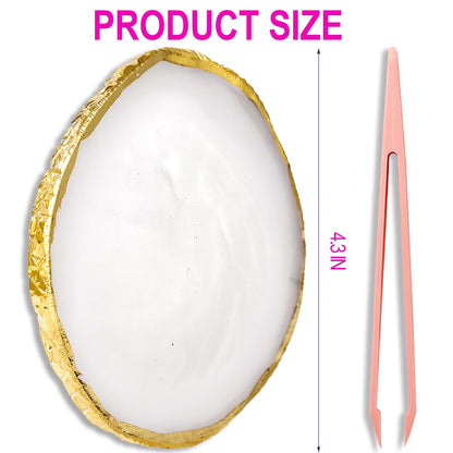 Professional nail technician using ombre sponge tool
