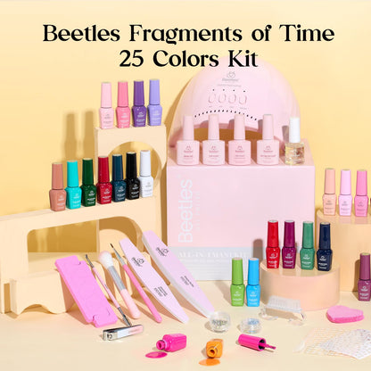 Manicure accessories included in Beetles 51 piece set