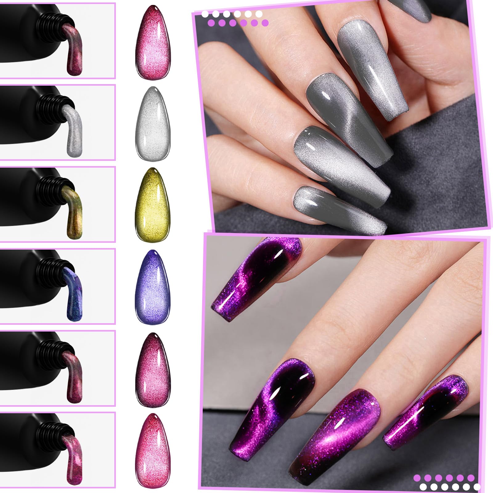 Ebanku magnetic builder gel application demonstration