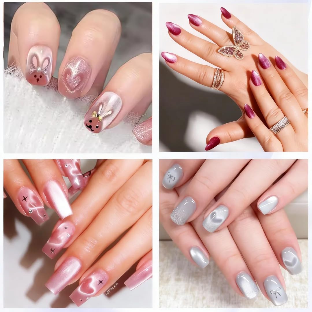 Nail art kit for DIY gel polish patterns