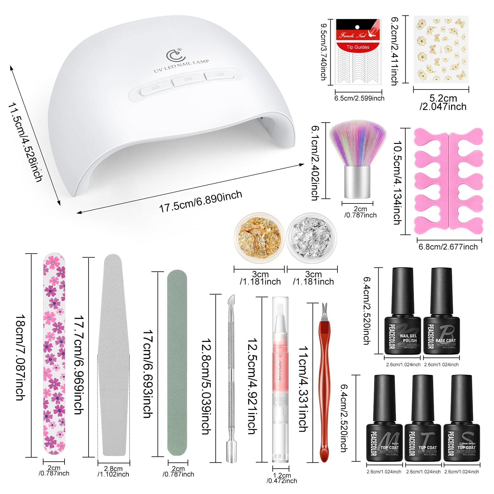 Collection of nude and red gel nail polish bottles