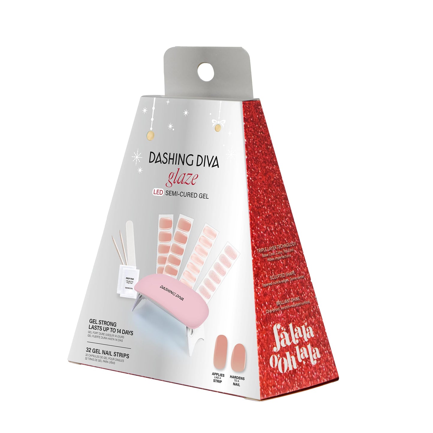 Contents of Dashing Diva Glaze manicure set