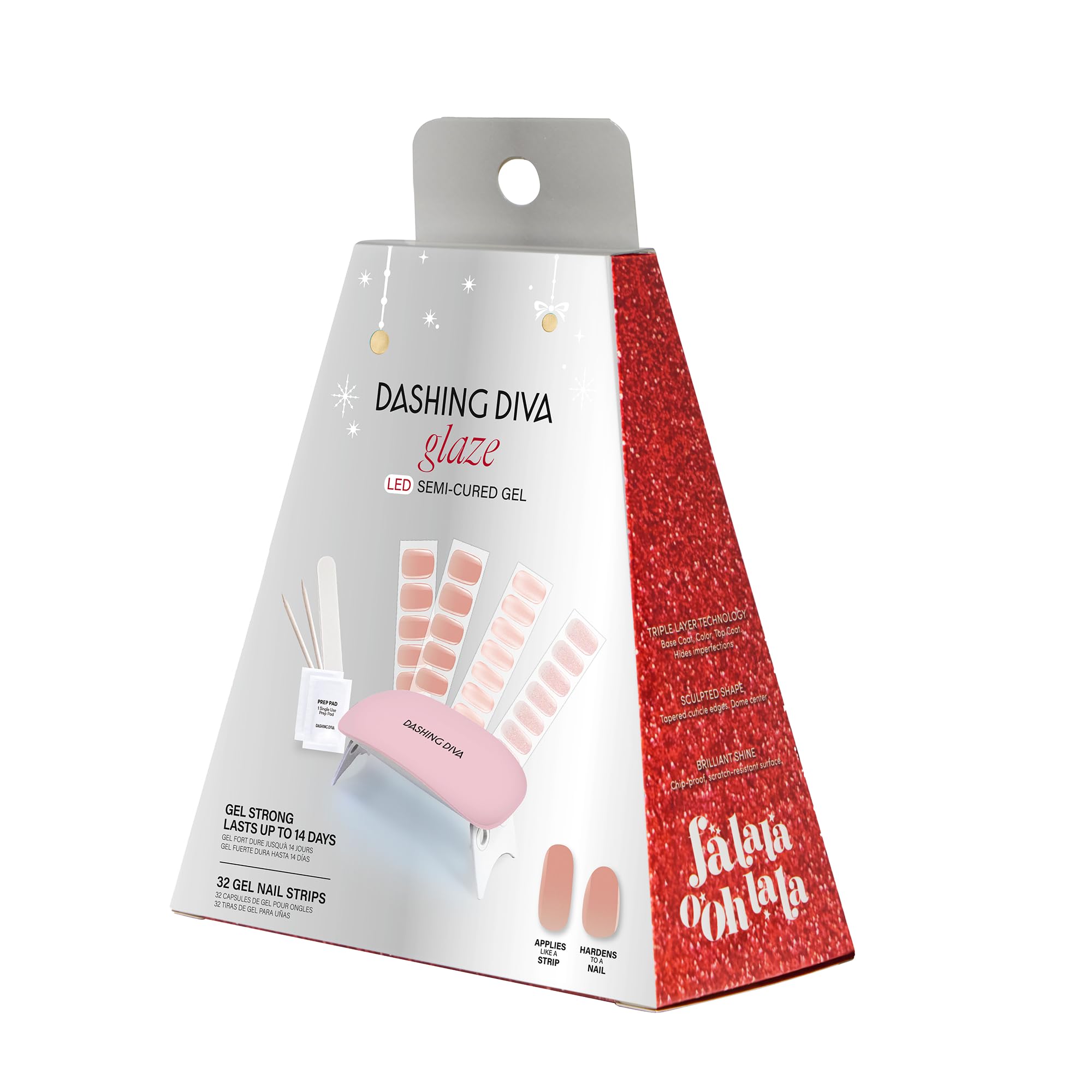 Contents of Dashing Diva Glaze manicure set