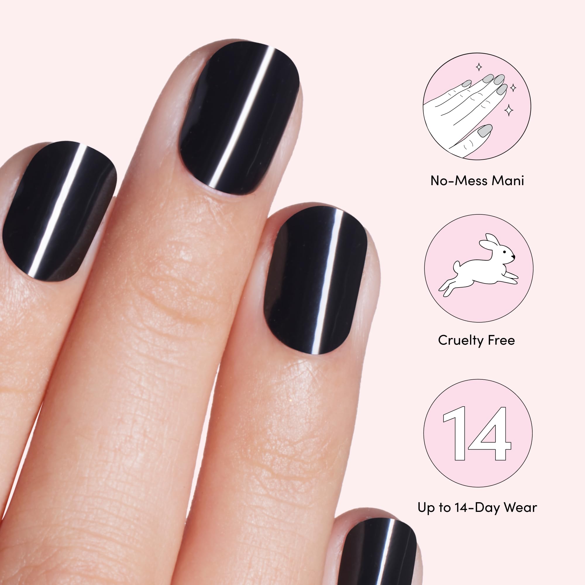 Mini LED lamp included in the Dashing Diva Glaze nail kit
