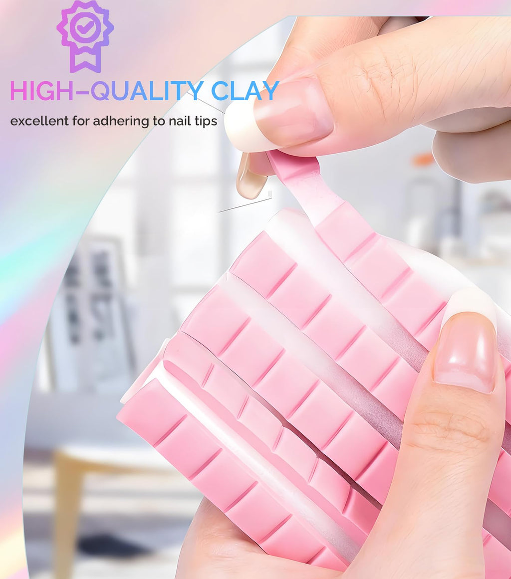 Side angle of Obeegoo nail stand set showcasing salon and home art display setup