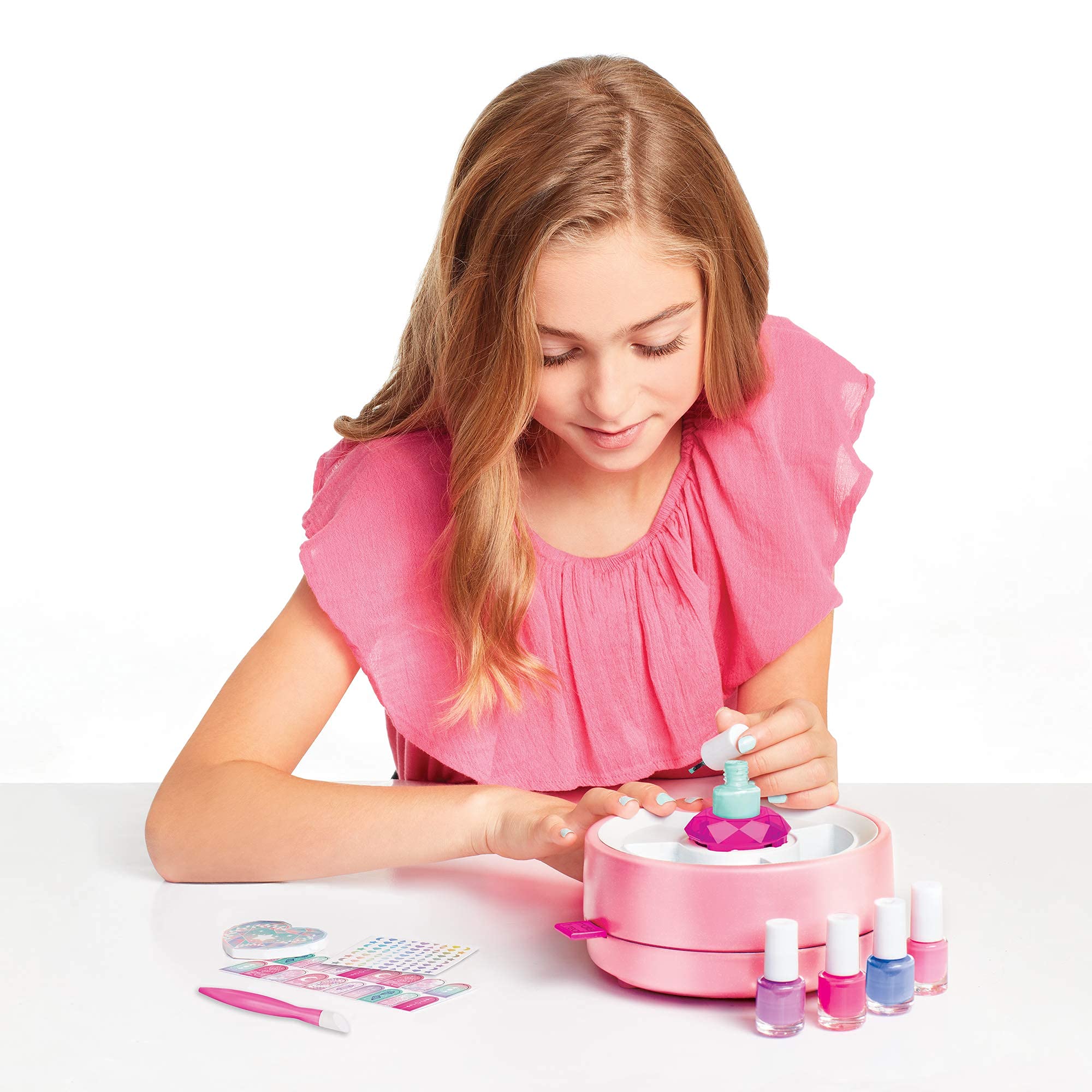 Detailed view of the nail art stickers provided for DIY decoration
