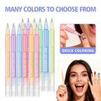 Close-up of the 1mm fine tip on a Doaibaks nail art marker pen