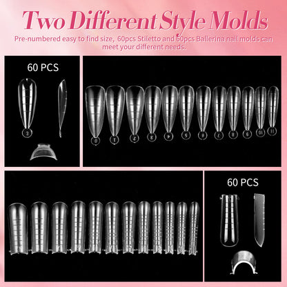 Full contents of the Born Pretty starter manicure set