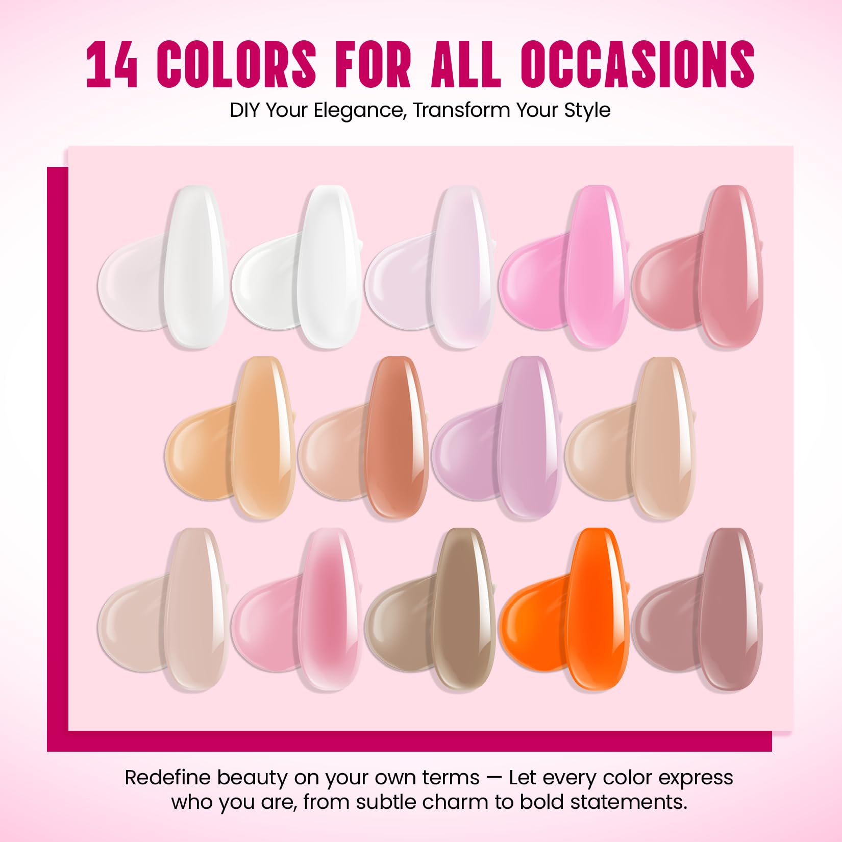 Portable UV LED nail lamp included in Vansisos kit