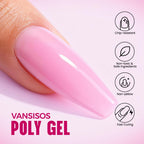 Shopitall Vansisos poly gel slip solution and brush tool