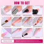Shopitall Vansisos base coat top coat and primer bottles