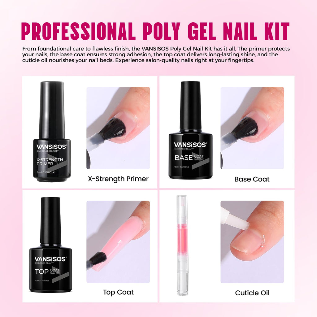 Shopitall Vansisos finished DIY nail extension results