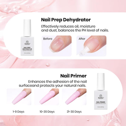 Close up of Beetles cuticle oil and cuticle remover liquids