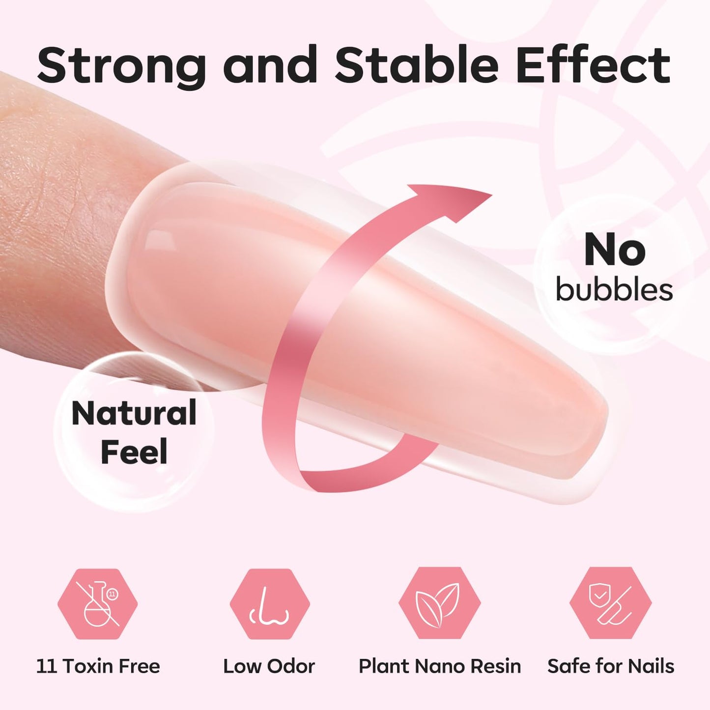 Assorted dual forms for nail extension shapes