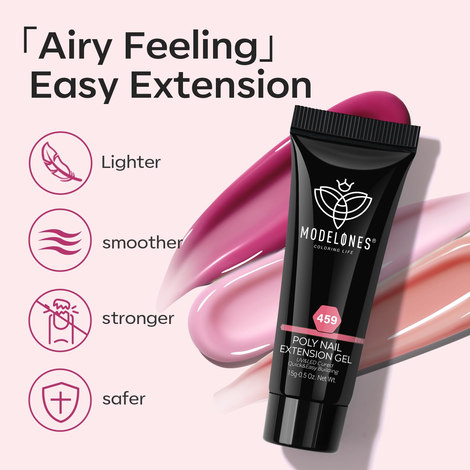 Manicure tools and dual forms for poly extension gel