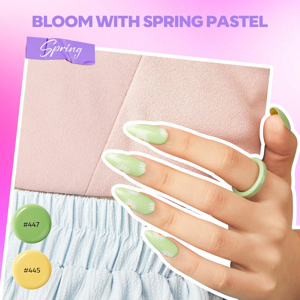 Finished poly gel nail extension demonstration