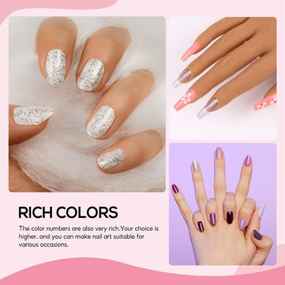 Full layout of Major Dijit DIY nail art starter kit