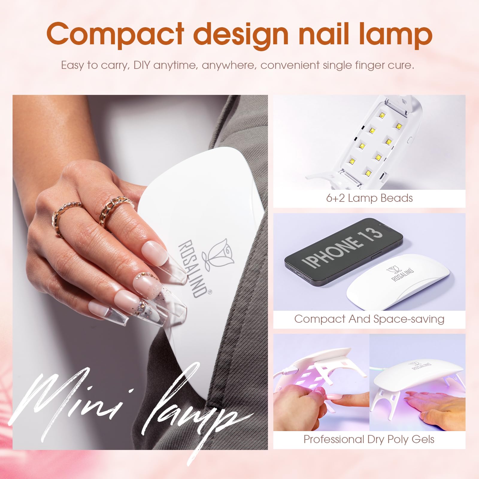 Professional dual forms and nail clips for poly gel application