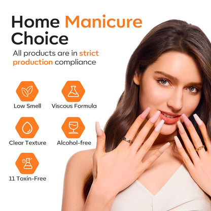 Side profile of Modelones 9 gram nail gel pot