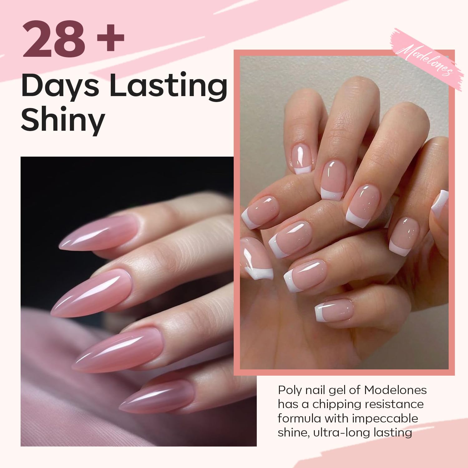 Modelones 8W UV LED nail lamp for home manicure