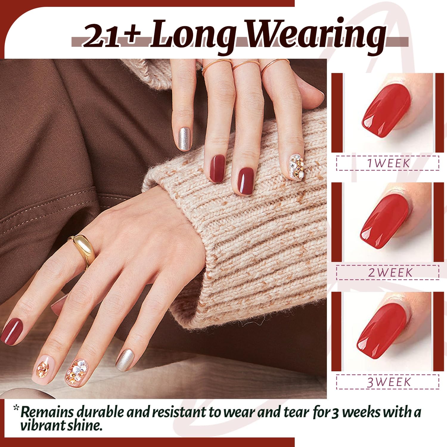 Matte and glossy top coat bottles from Jewhiteny kit