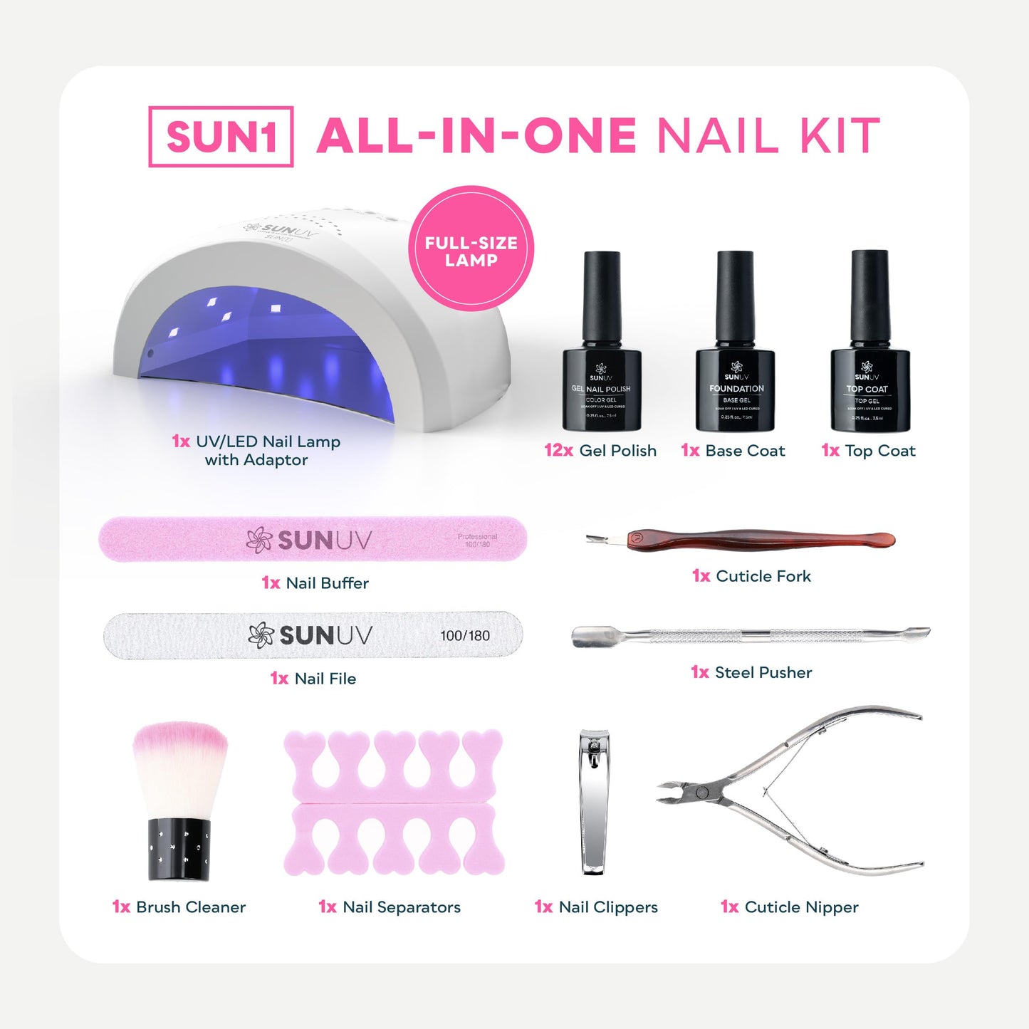Sunuv professional UV LED nail dryer for gel polish