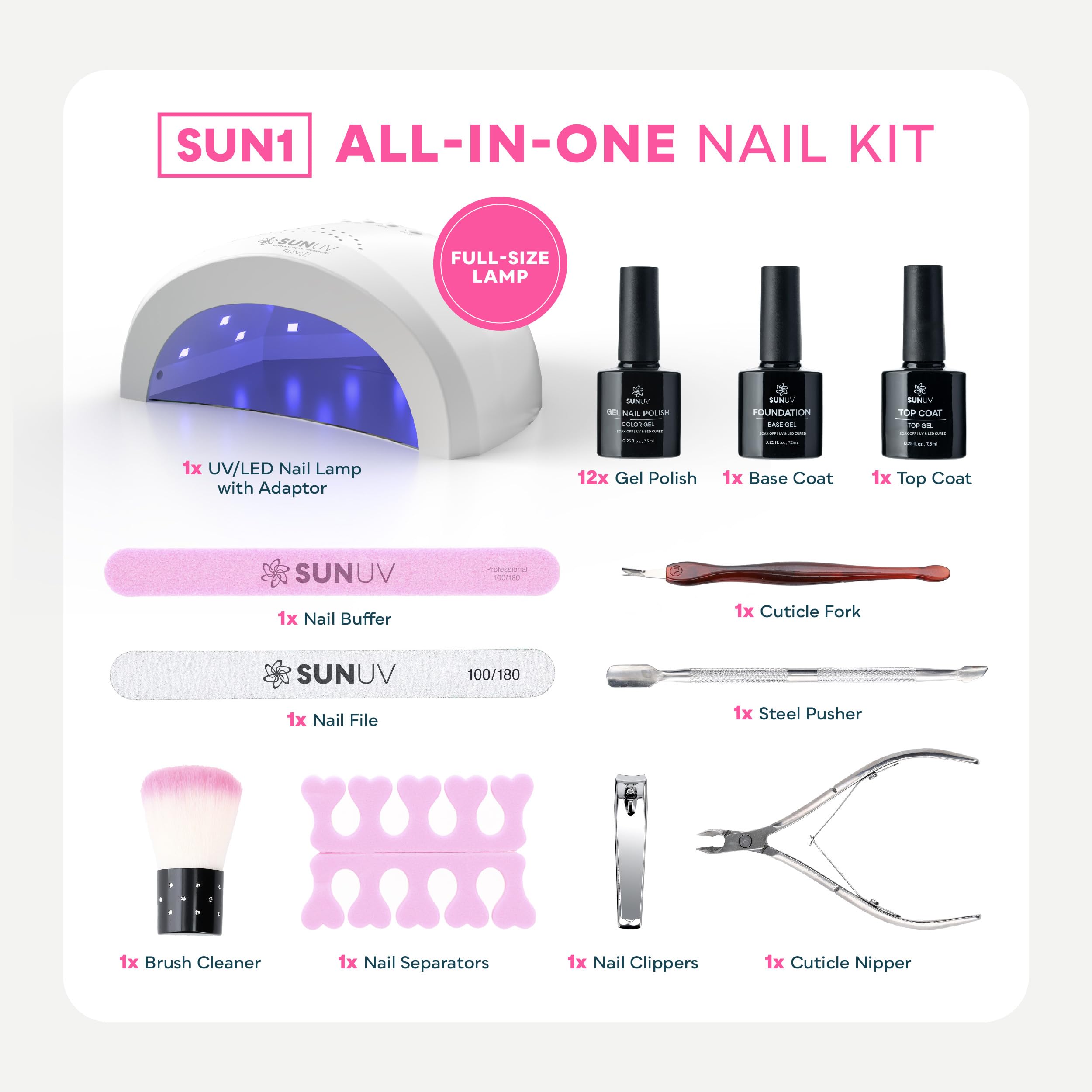 Sunuv professional UV LED nail dryer for gel polish