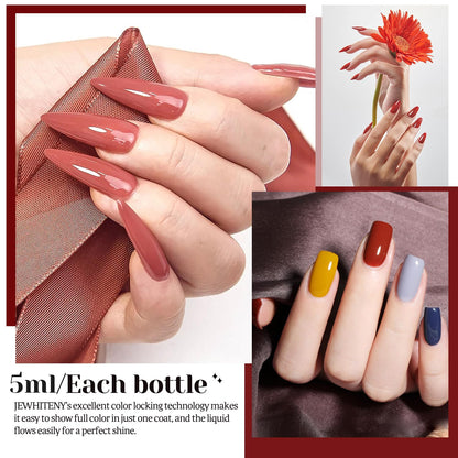 Professional manicure tools included in Jewhiteny set