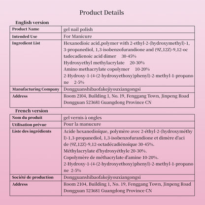 Jewhiteny gel nail polish set for DIY home salon use