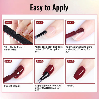 Professional salon quality manicure results using Jodsone set