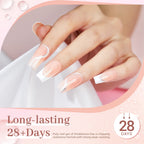 Portable 6-watt mini LED nail curing lamp included in the Modelones set