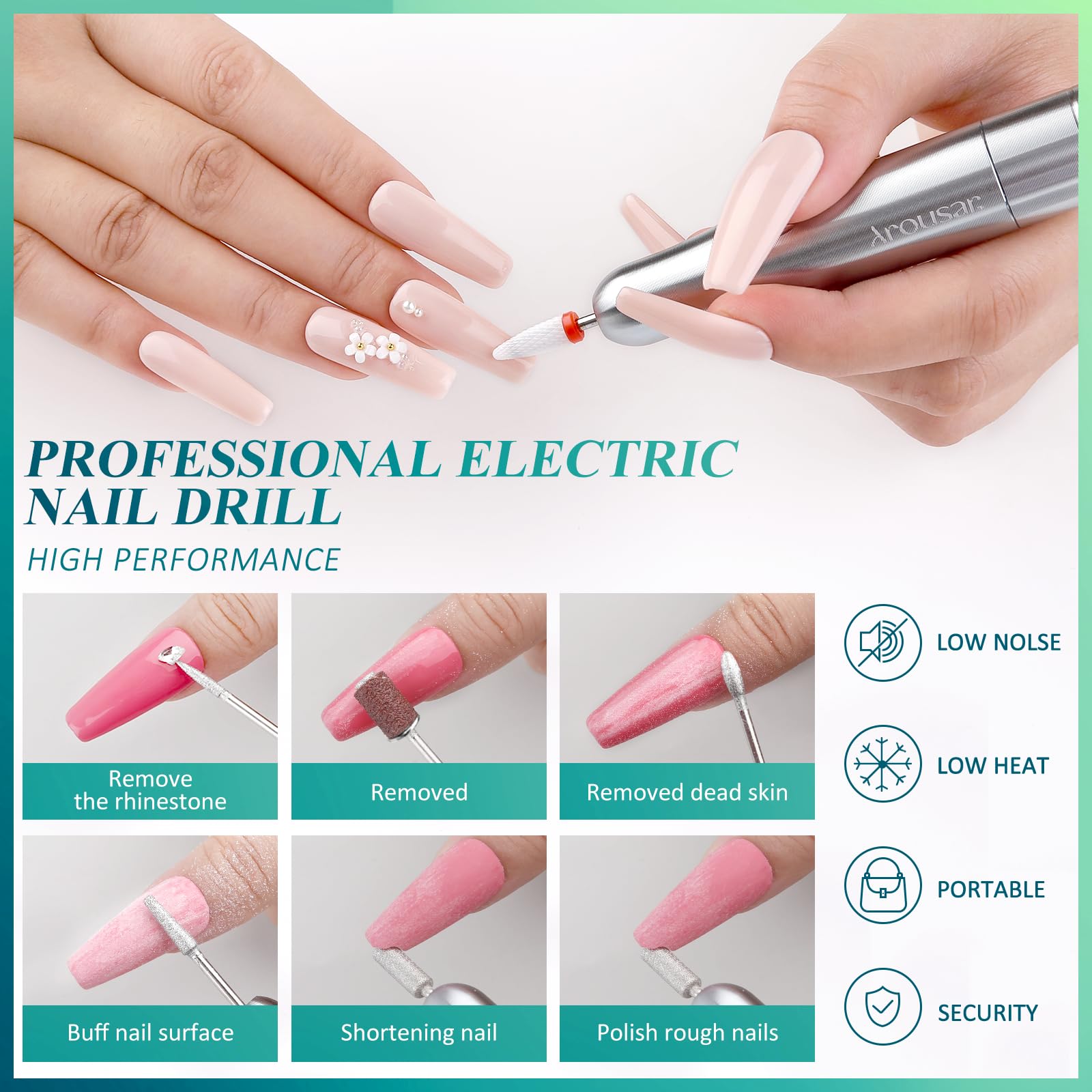 Full collection of Arousar nail extension tools and accessories