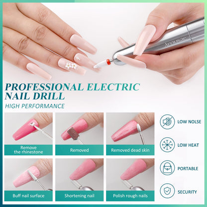 Full collection of Arousar nail extension tools and accessories