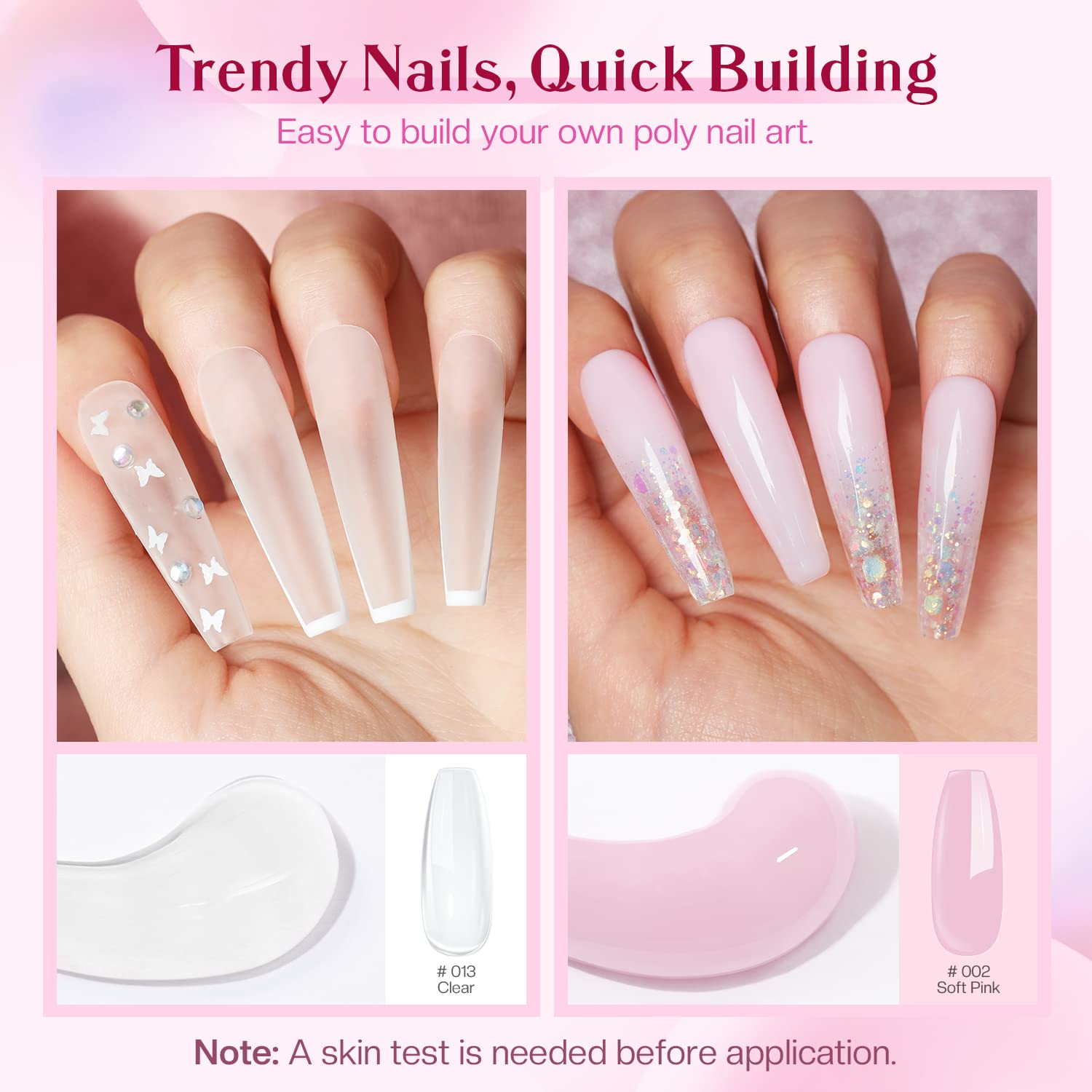 Modelones mini nail lamp included in the kit