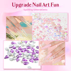 Modelones nail extension kit slip solution and coats