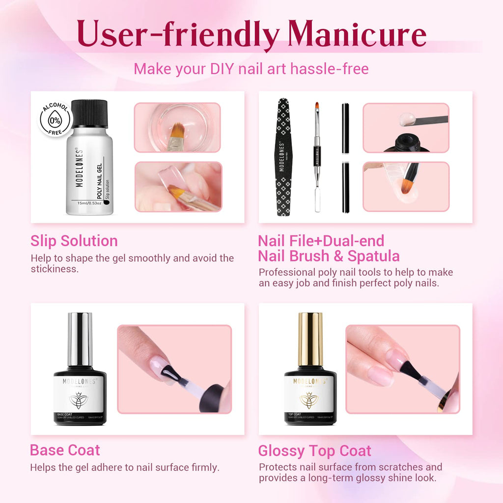 Modelones all in one nail kit overview