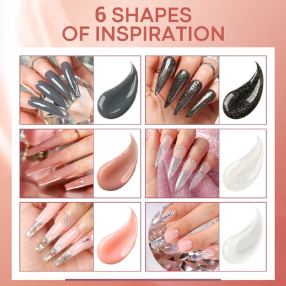 Modelones nail extension gel kit with tools