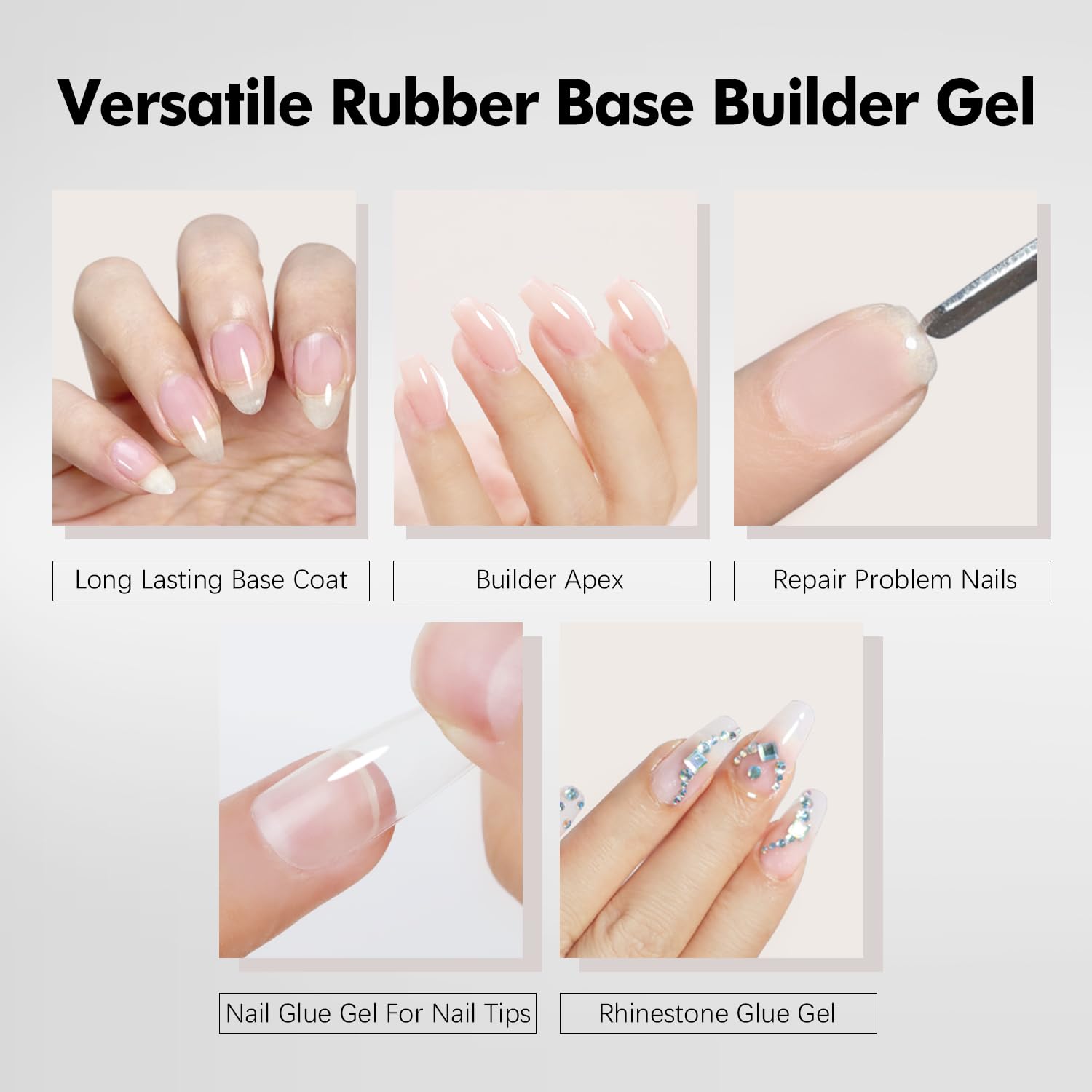 Fzanest soak off gel polish bottle label detail