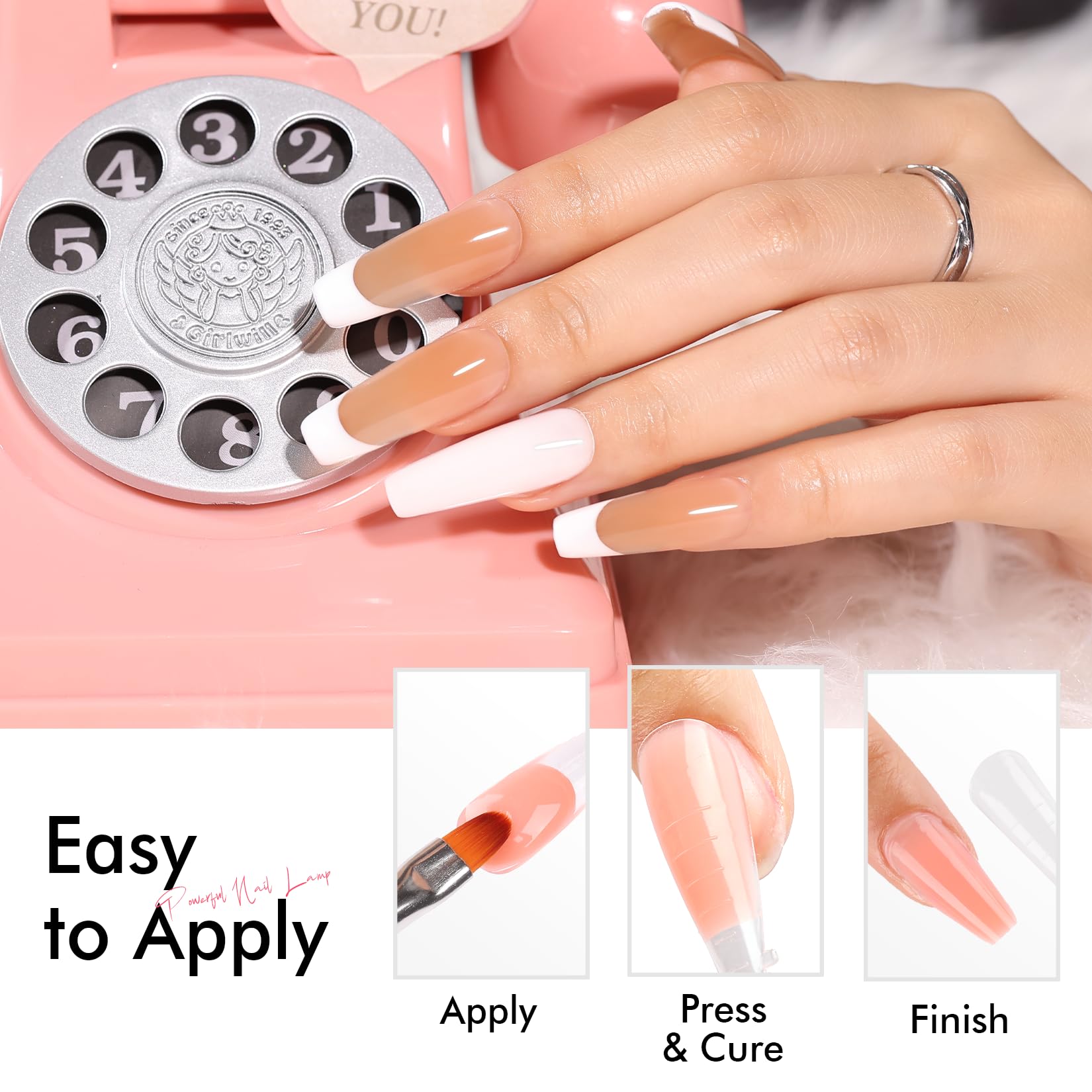 Morovan 48W LED nail lamp for professional gel curing
