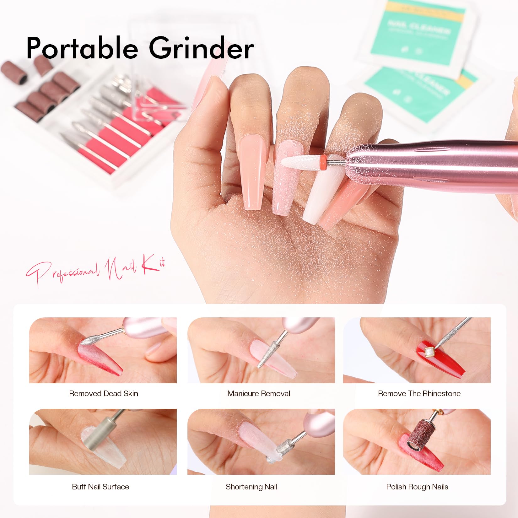 Complete Morovan DIY nail art kit for home use